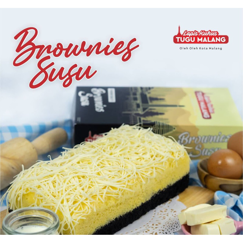 Tugu malang brownies susu Tugu malang brownies susu